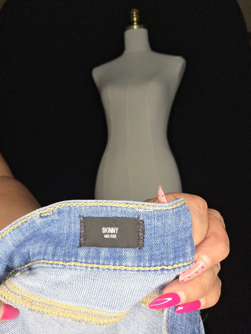 Express Light Blue Women’s Skinny Jeans